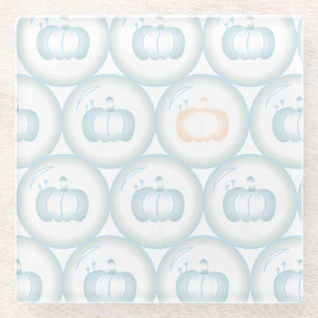 Glass Pumpkin - Princess Inspired Collection Coaster (Front)