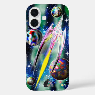 Glass Rocket iPhone 16 Case
