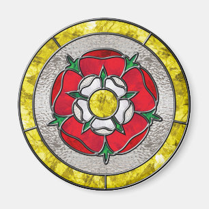 Glass Rose Magnet