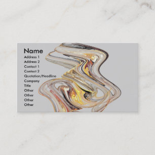 Glass Sculpture Business Card