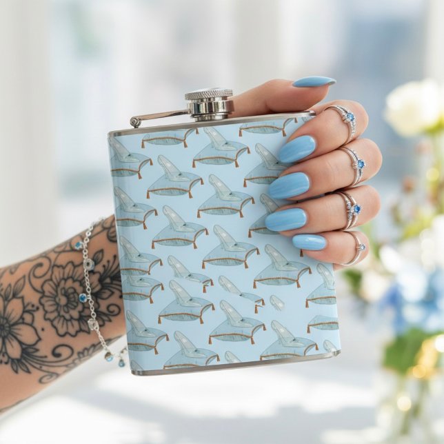 Glass Slipper Hip Flask (Creator Uploaded)