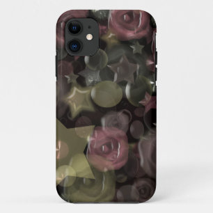 Glass, stars, flowers ceramic tile Case-Mate iPhone case