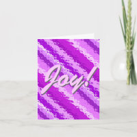 Glass stripes - shades of amethyst purple