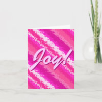 Glass stripes - shades of deep pink