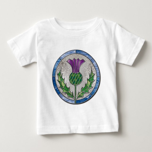 Glass Thistle Baby T-Shirt (Front)