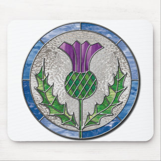 Glass Thistle Mouse Pad