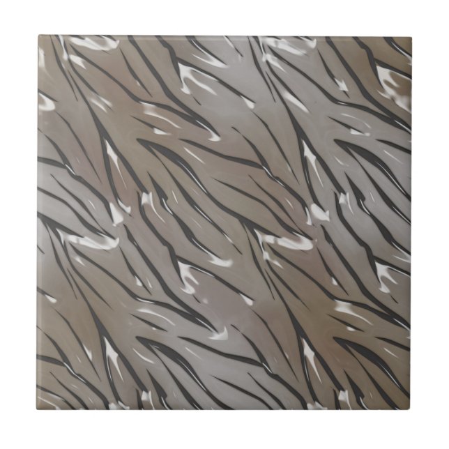 Glass, tiger, abstract, tile (Front)