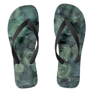 Glass tile 3D liquid roses and stars Jandals