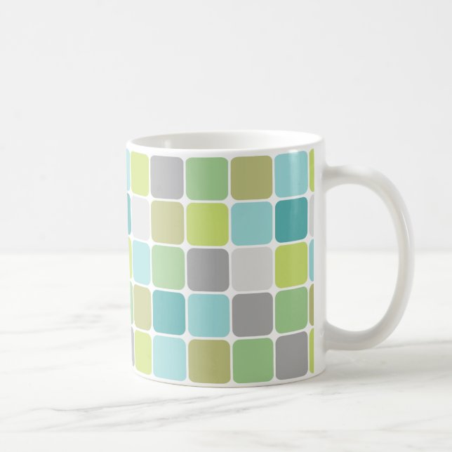Glass Tiles Coffee Mug (Right)