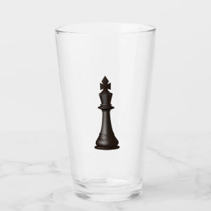 Glass Tumbler Chess 16 onz