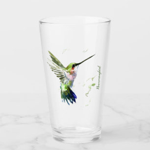 Glass Tumbler - Customise Hummingbird