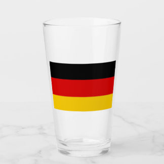 Glass Tumbler Germany Flag 16 onz