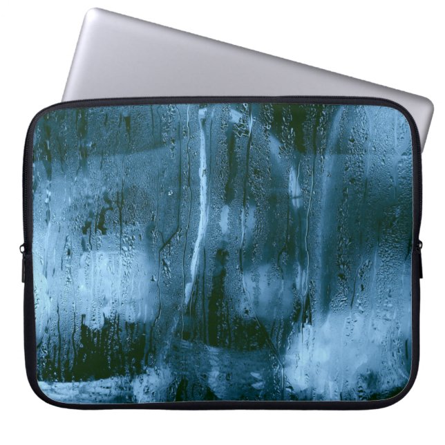 GLASS WATER MOIST LAPTOP SLEEVE (Front)
