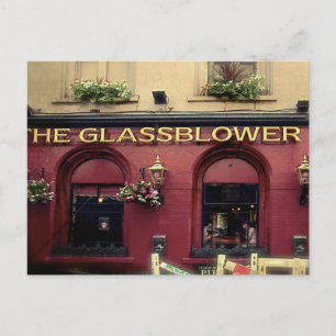 Glassblower Pub Postcard