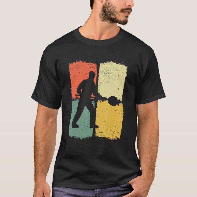 Glassblowing Glassforming Retro Glass Blower Glass T-Shirt (Front)