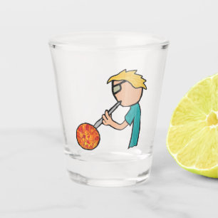Glassblowing Shot Glass