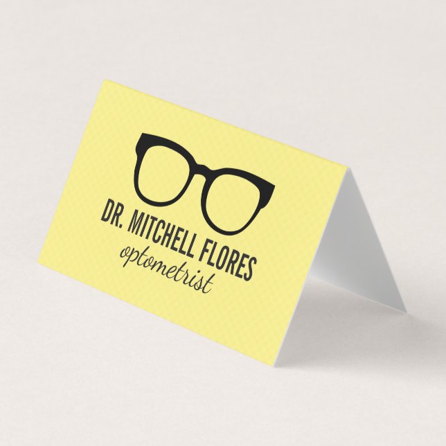 Glasses Business Card (Front)