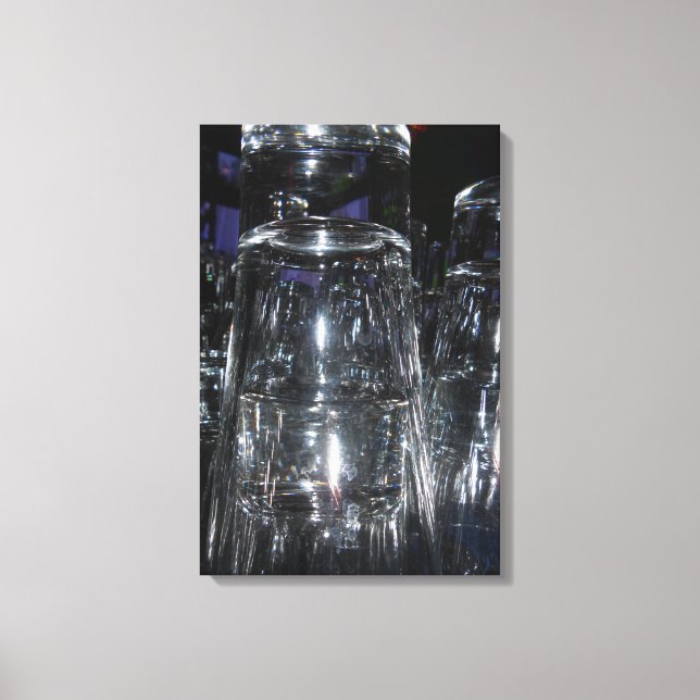 Glasses Canvas Print (Front)