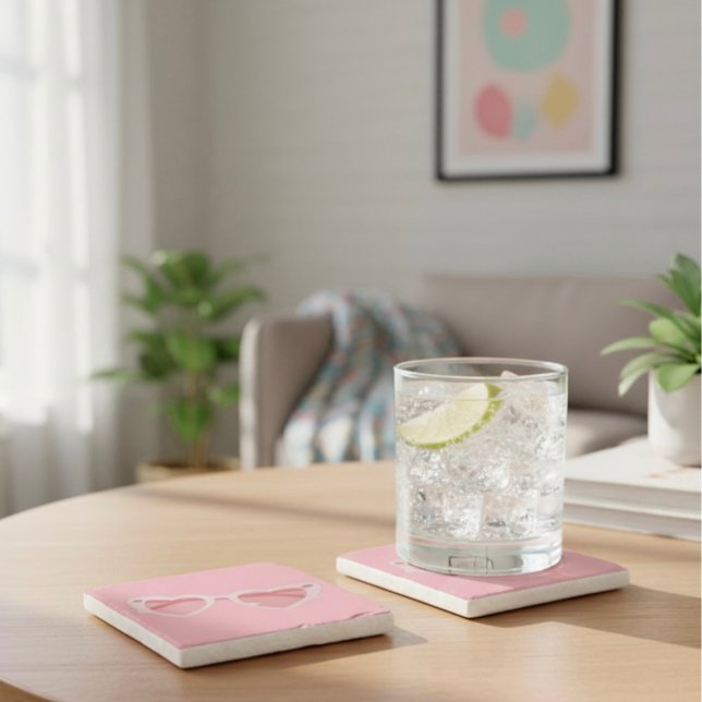 Glasses Stone Coaster (Creator Uploaded)