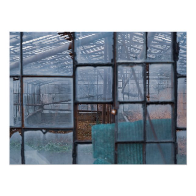 Glasshouse fine art poster (Front)