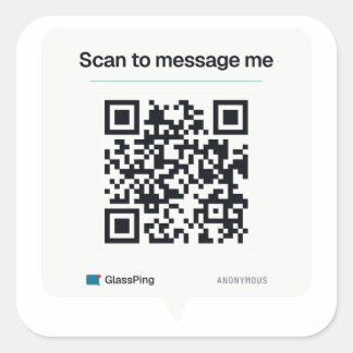 GlassPing Sticker