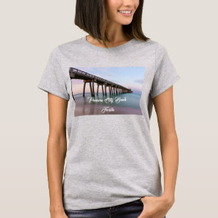 Glassy Waters At Panama City Beach Pier T-Shirt