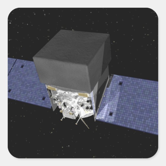 GLAST 2 SQUARE STICKER (Front)