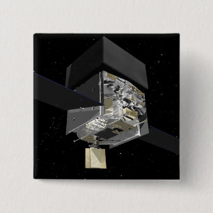 GLAST 3 15 CM SQUARE BADGE