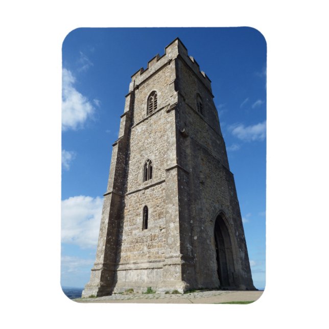 Glastonbury Tor Tower Magnet (Vertical)