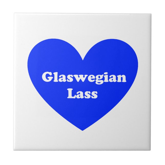 Glaswegian Lass Tile (Front)