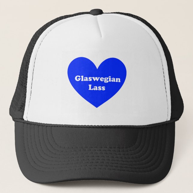 Glaswegian Lass Trucker Hat (Front)