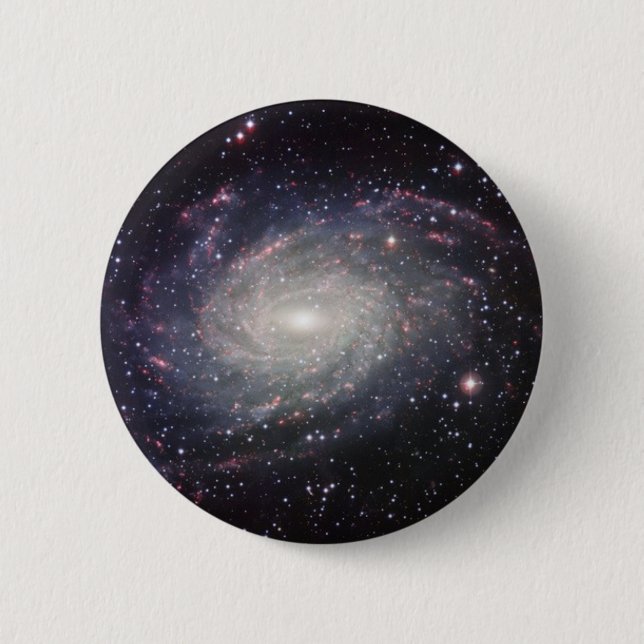 glaxay milky way 6 cm round badge (Front)