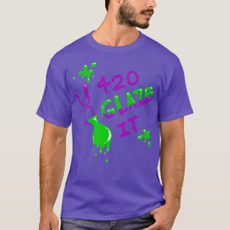 Glaze It Green and Purple T-Shirt