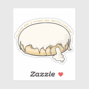 Glaze Me & Pump Me With Cream Doughnut