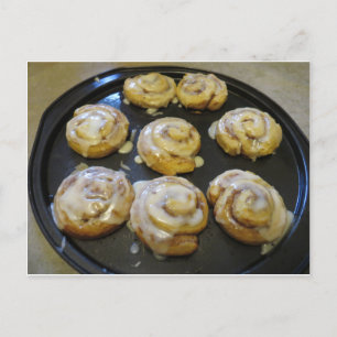 Glazed Buns Postcard