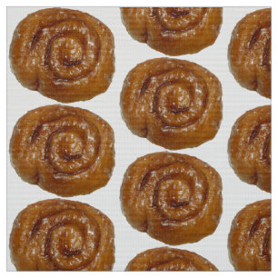 Glazed cinnamon roll fabric