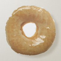 Glazed Doughnut Pastry Round Cake