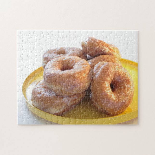 glazed doughnuts jigsaw puzzle (Horizontal)