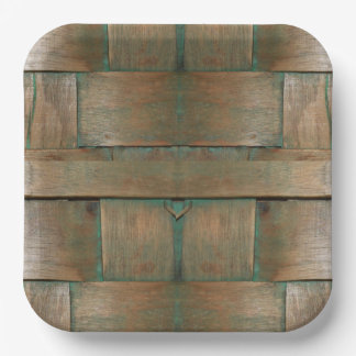 Glazed in Green Paper Plate