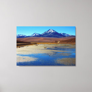 glazed view canvas print