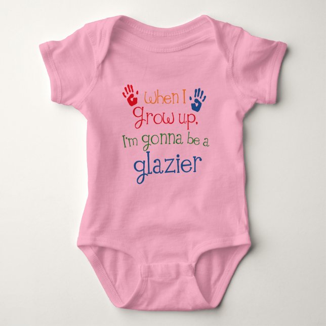 Glazier (Future) Child Baby Bodysuit (Front)