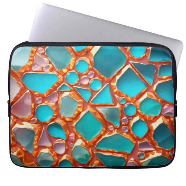 Gleaming Diamond Path Laptop Sleeve (Front)