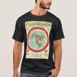 Gleason 1892 Flat Earth Map Research Flat Earth Po T-Shirt<br><div class="desc">Gleason 1892 Flat Earth Map Research Flat Earth Poster .Come shop fashionable and comfortable Flat Earth t-shirts! Visit us now and discover something that's perfect for you. Don't miss out!</div>