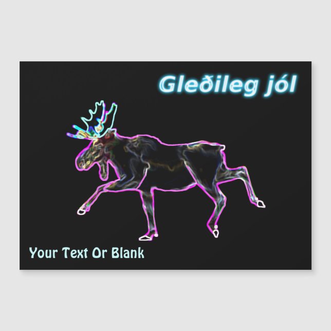 Gleðileg Jól - Electric Moose (Front)