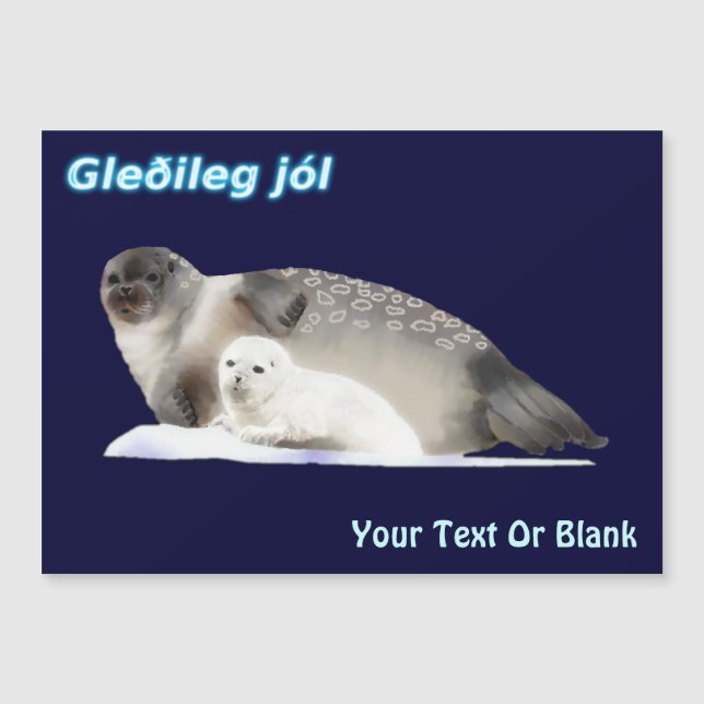 Gleðileg Jól - Ringed Seal (Front)