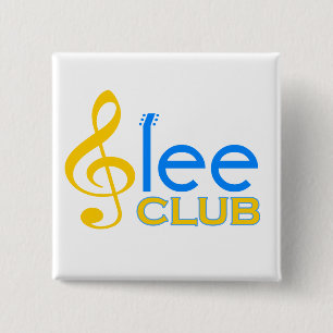 Glee Club 15 Cm Square Badge