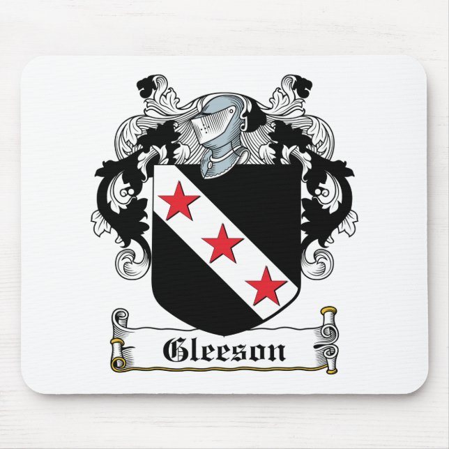Gleeson Family Crest Mouse Pad (Front)