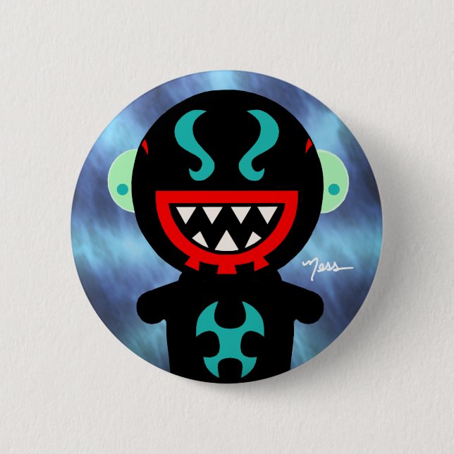 GLEEZBO 6 CM ROUND BADGE (Front)