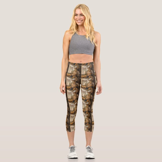 Glen Bramble: a Parody Capri Leggings (Front)