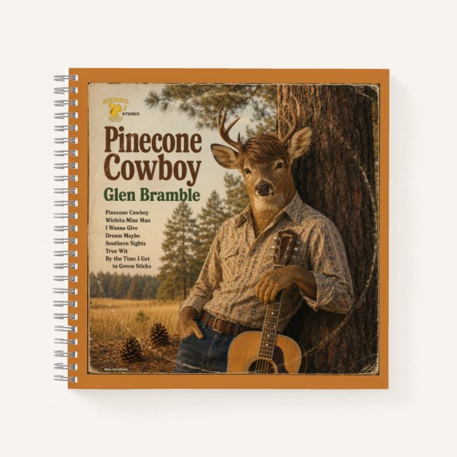 Glen Bramble: a Parody Notebook (Front)